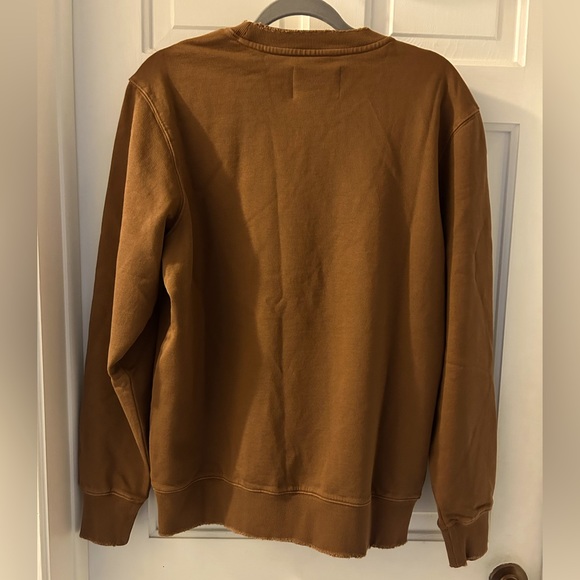 Free People x Sandrine Rose brown oversized embroidered sweatshirt. NWT - Picture 10 of 12